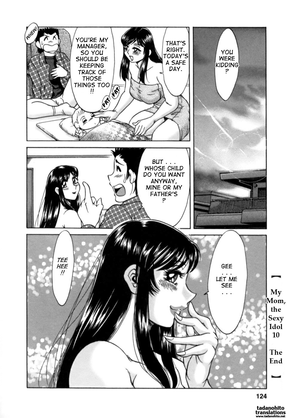 Hentai Manga Comic-My Mom, The Sexy Idol 2-Read-123